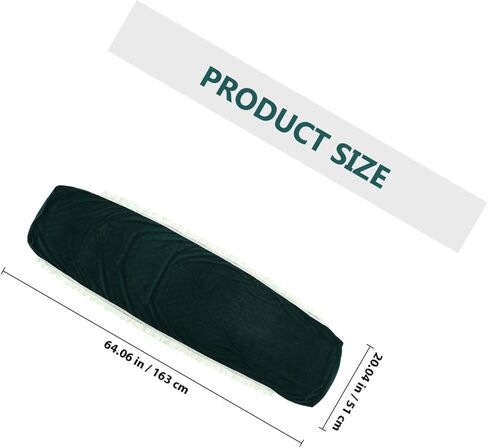 Cabilock Guzheng Dust Cover Velvet Fabric in Dark Green for Guzheng Instrument, Supple Ancient Style Cover Suitable for Musical Instrument Storage and Travel in Kuwait