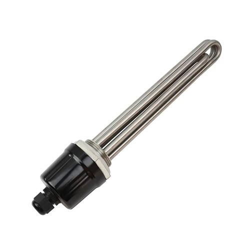 DN32 Electrical Water Heating Element Stainless Steel Tubular Immersion Heater 3kw/3.75kw/4.5kw/6kw/9kw 1Pcs(Heater nut,220V_3.75KW) in Kuwait