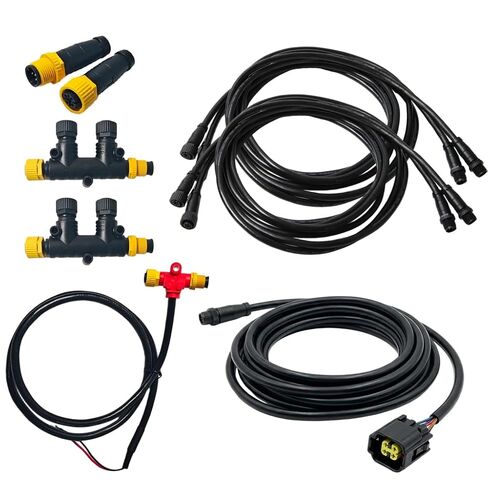 NMEA 2000 Starter Kit Compatible with Yamaha Outboard 2006-2023 | compatible with Yamaha two stroke and four stroke outboard motors 2006-2023; replaces part 000-0120-37 and 3004.6865 in Kuwait