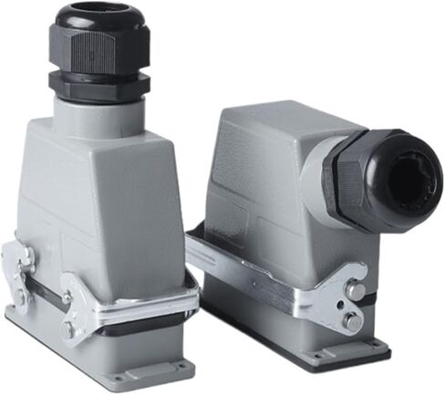 Multi Pin Cold Press Heavy-Duty Connector HD-15/40/64/80/128 Core Aviation Industry Plug and Socket(HD-015 core Single Buckle Side Out) in Kuwait