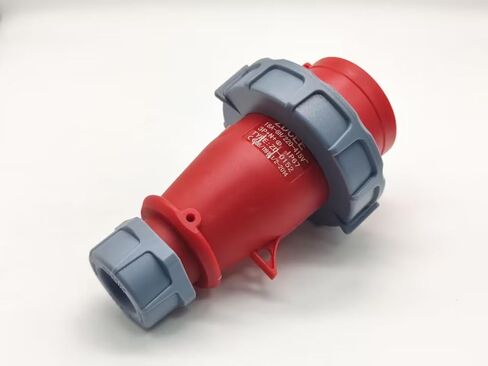 Waterproof Industrial Connector Plug 5Pin 16A-6H 380V-415V 3P+E+N IP67 in Saudi Arabia