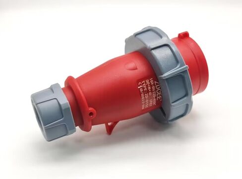 Waterproof Industrial Connector Plug 5Pin 16A-6H 380V-415V 3P+E+N IP67 in Saudi Arabia