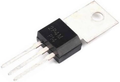 2P4M TO-202 TO202 Way SCR Thyristors 2A 500V 10Pcs in Kuwait