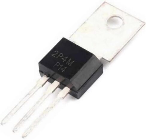 2P4M TO-202 TO202 Way SCR Thyristors 2A 500V 10Pcs in Kuwait