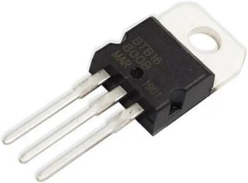 BTB16-800B BTB16-800 BTB16 Triacs 16 Amp 800 Volt TO-220 Bidirectional Thyristor 10Pcs in Kuwait