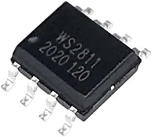 WS2811 2811 WS2811S SOP-8 SMD RGB LED قرص الطاقة رقاقة شرائح 10 قطعة in Kuwait