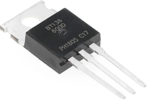 BT136-600D BT136 TRIAC 4A 600V Three-Terminal TO-220 TO220 10Pcs in Kuwait