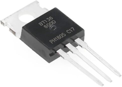 BT136-600D BT136 TRIAC 4A 600V Three-Terminal TO-220 TO220 10Pcs in Kuwait