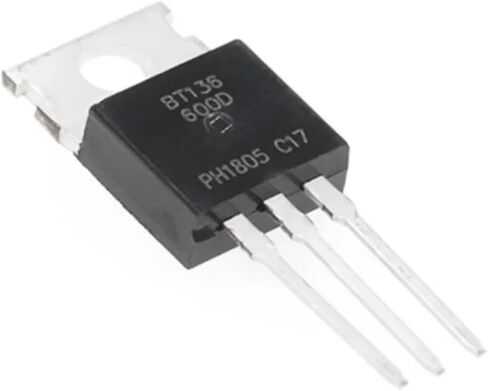 BT136-600D BT136 TRIAC 4A 600V Three-Terminal TO-220 TO220 10Pcs in Kuwait