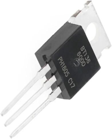BT136-600D BT136 TRIAC 4A 600V Three-Terminal TO-220 TO220 10Pcs in Kuwait
