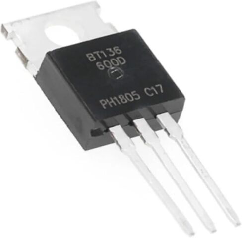 BT136-600D BT136 TRIAC 4A 600V Three-Terminal TO-220 TO220 10Pcs in Kuwait