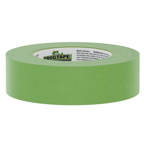 شريط رسام متعدد الأسطح من FrogTape مع كتلة طلاء، بعرض 1.5 بوصة (1.41 بوصة × 60 ياردة)، التصاق متوسط ​​سريع الالتصاق، شريط رسام أخضر ممتاز يزيل التنظيف، 1 لفة (عبوة من 2) in Kuwait