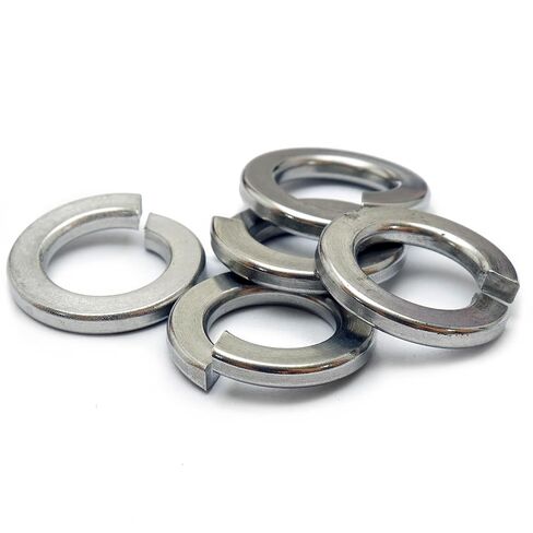 MonsterBolts - M10 Split Lock Washer, DIN 127B, Marine Grade Stainless Steel, 10 Pack in Kuwait