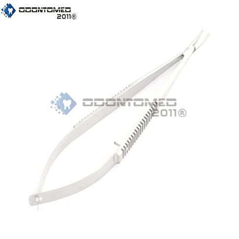 CASTROVIEJO Needle Holder 3.5" Curved Without Lock Stainless Steel in Kuwait