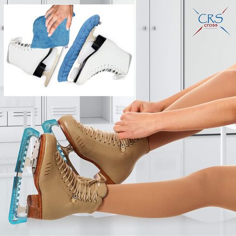 مجموعة واقيات التزلج على الجليد والحوامل والمناشف من CRS (دعامة زرقاء كبيرة) وزوجين من جوارب التزلج على الجليد (قوس أزرق) in Saudi Arabia