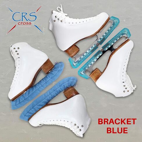 مجموعة واقيات التزلج على الجليد والحوامل والمناشف من CRS (دعامة زرقاء كبيرة) وزوجين من جوارب التزلج على الجليد (قوس أزرق) in Saudi Arabia