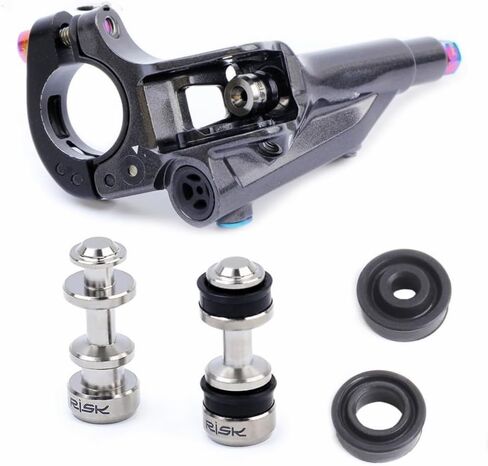 Titanium Alloy Brake Lever Piston Kit 2 Pcs – for Shimano XT M8000 M7000, for SLX M785, Hydraulic Disc Brake Repair with 4 Sealing Rings in Saudi Arabia