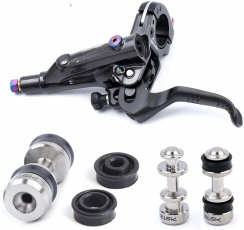 Titanium Alloy Brake Lever Piston Kit 2 Pcs – for Shimano XT M8000 M7000, for SLX M785, Hydraulic Disc Brake Repair with 4 Sealing Rings in Saudi Arabia