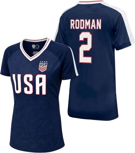 Official Licensed USWNT Trinity Rodman #2 Women’s Soccer Jersey – USA National Team Shirt, Adult Sizes. in Kuwait