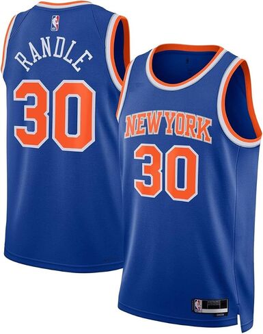 Julius Randle New York Knicks NBA Kids Youth 8-20 Blue Icon Edition Swingman Jersey in Kuwait