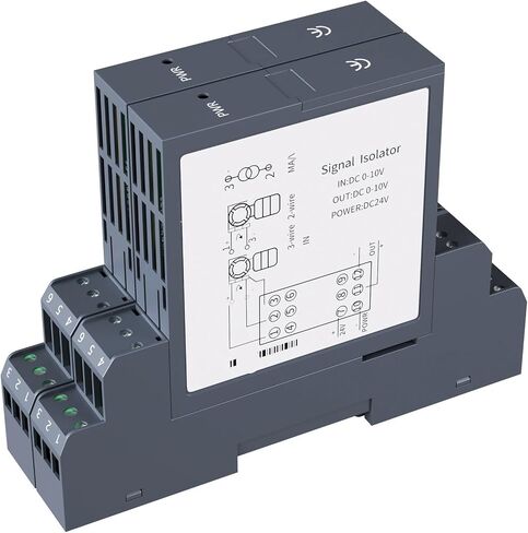 عازل إشارة DC24V 0-75mV 0-10V 0-5V إلى 4-20mA 0-10mA 0-20mA محول إشارات تناظري 1 في 1 خارج 1 في 2 خارج عازل إشارة تناظري (1-5 فولت) in Kuwait