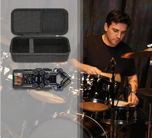 حافظة لجهاز Zoom H6Studio / H6 Studio Float Handheld Recorder، أسود (الحافظة الوحيدة) in Kuwait