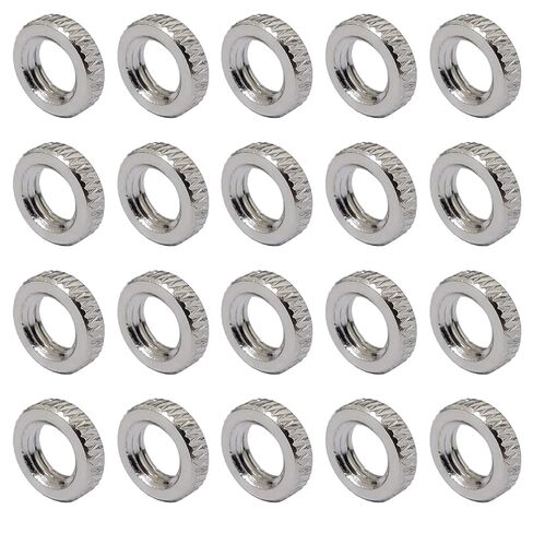 20x Presta Valve Core Cylinder Lock Ring Nuts Accessories for Car Bicycle Valve Insert Air Pump Compressor Set in Kuwait