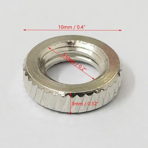 20x Presta Valve Core Cylinder Lock Ring Nuts Accessories for Car Bicycle Valve Insert Air Pump Compressor Set in Kuwait