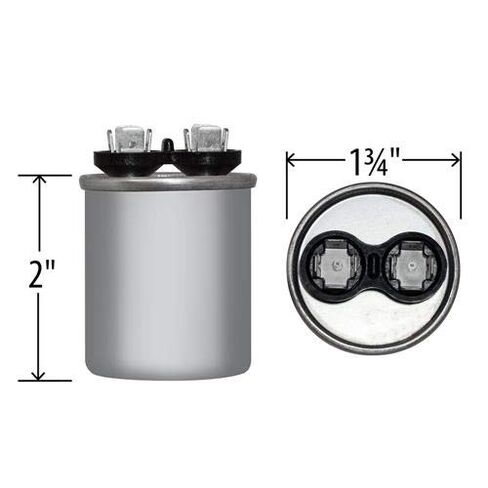 Mars Jard Motor Run Capacitor 20 MFD Single Section 370 Volt Round 12714 in Kuwait