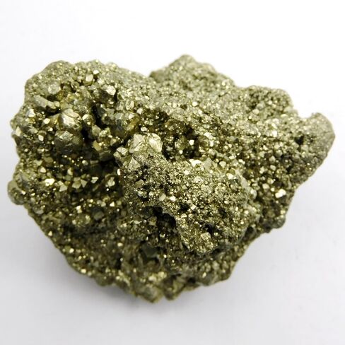 Pyrite 659.60 Ct Natural Rare Golden Uncut CERTIFIED Loose Gemstone Raw Rough in Kuwait