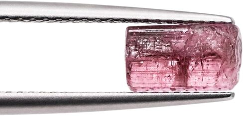 3.70 Ct Natural Nigerian Pink Tourmaline Rough Crystal (11x6x5 MM) | Rare Raw Pink Gemstone for Precision Faceting, Custom Cut Loose Gemstones, Fine Jewelry Making & Lapidary in Kuwait