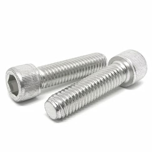 (5 Pieces) 5/8-11x2'' Stainless Steel Socket Head Cap Bolts Screws UNC Coarse Full Threads Plain in Kuwait