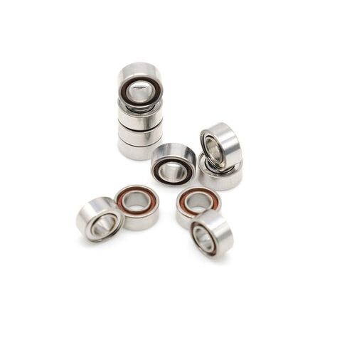 2 قطعة عالية السرعة SR144TIZWN8 3.175x6.35x2.78 مللي متر قبضة تحمل مختبر السيراميك محامل الأسنان SR144 in Kuwait