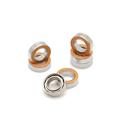 2 قطعة 6x10x3mm ABEC-7 SMR106 2RS الفولاذ المقاوم للصدأ Si3N4 محمل كروي سيراميك SMR106 RS 2OS الصيد بكرة تحمل in Kuwait