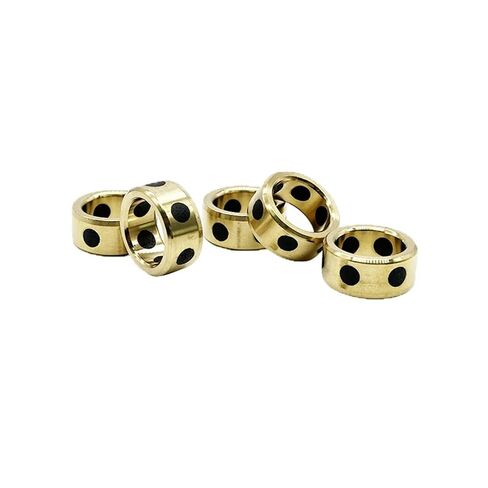 1Pc 162210 1610 16x22x10 mm Linear Graphite Lubricating Brass Bearing Bushing Sleeve Oilless Self-lubricating in Kuwait