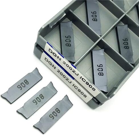 DGN2002J IC908 2 مللي متر الحز كربيد إدراج أداة القطع باستخدام الحاسب الآلي تحول إدراج أداة الفراق والحز (DGN2002J IC908) in Kuwait