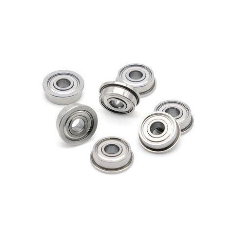 FR2-5ZZ Flange Bearing 3.175 * 7.938 * 3.571 mm (5PCS) 1/8" X5/16 X9/64 Inch Flanged FR2-5 Z ZZ Ball Bearings in Kuwait
