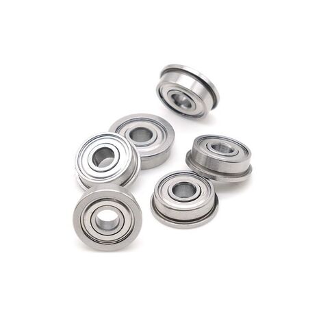 FR2-5ZZ Flange Bearing 3.175 * 7.938 * 3.571 mm (5PCS) 1/8" X5/16 X9/64 Inch Flanged FR2-5 Z ZZ Ball Bearings in Kuwait