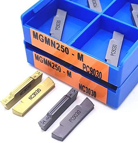 MGMN500 MGMN400 MGMN300 MGMN250 M MGMN200 MGMN150-G NC3030/NC3020/PC9030 إدراجات كربيد فراق وحز معدني (MGMN200-G، PC9030) in Kuwait