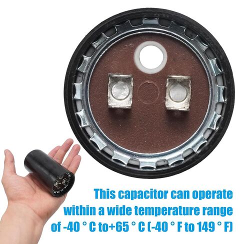 MDEOOSKY 2 PCS 270-324uF ±20% Start Capacitor, 220-250VAC 50/60Hz for Motor Applications, Replacement for Dayton 6FLW3, Replacement for Appli Parts CAP-270-250 in Kuwait