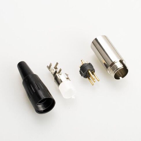 Luftschloss Mini XLR TA4M 4Pin ذكر موصل الصوت كابل الميكروفون محول مقبس صغير XLR جاك ، 4 دبوس Mor Pro الميكروفونات in Kuwait