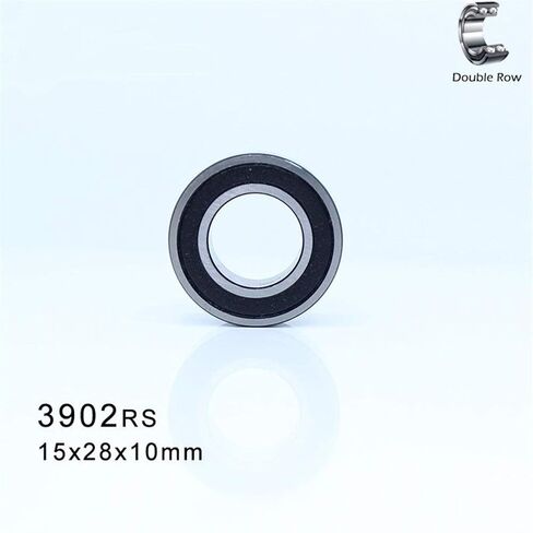 WEIWEIBEIER 3902-2RS 3902 2RS تحمل 1 قطعة 3902 RS صف مزدوج مختومة الاتصال الكرات الزاوي 15*28*10 ملم in Kuwait