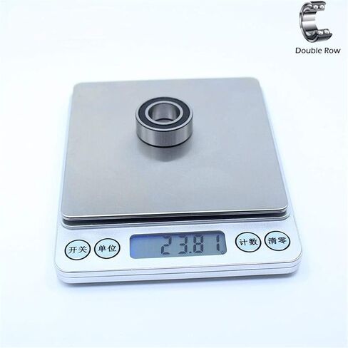 WEIWEIBEIER 3902-2RS 3902 2RS تحمل 1 قطعة 3902 RS صف مزدوج مختومة الاتصال الكرات الزاوي 15*28*10 ملم in Kuwait