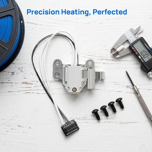 Flashforge AD5X Hot End Heating Assembly Kit | Heater Cartridge, Thermistor Temperature Sensor, Heat-Insulating Clip, 3D Printer Accessories in Kuwait