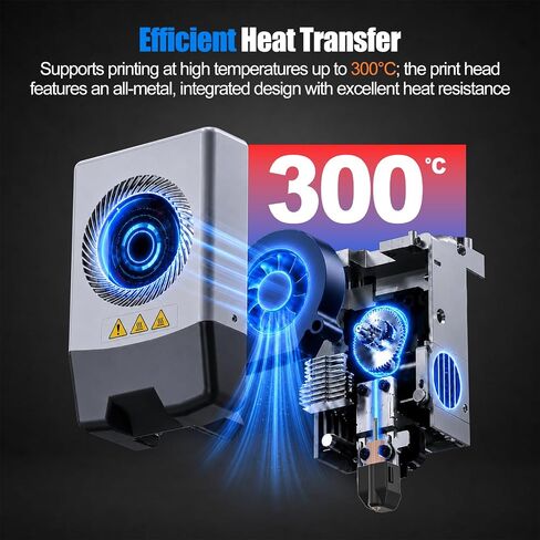 مجموعة الفوهات ذات النهاية الساخنة متوافقة مع Flashforge AD5X. فوهة من سبائك التيتانيوم والنحاس قطعة واحدة معدنية بالكامل 0.4 مم، 300 درجة مئوية كحد أقصى، متوافقة مع PLA/PETG/ABS/TPU/نايلون in Kuwait