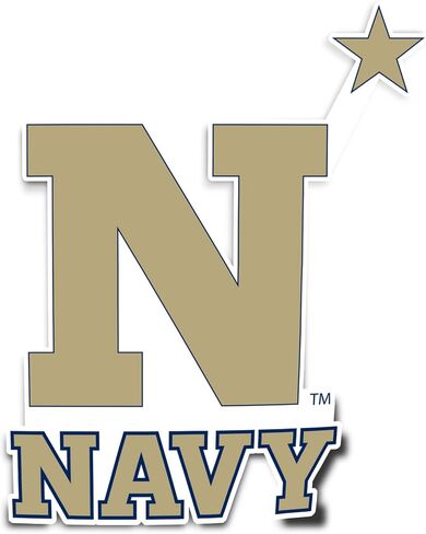 Desert Cactus United States Naval Academy Sticker Midshipmen Navy USNA Vinyl Decal Laptop Water Bottle Car Scrapbook Sticker (IND 00012) in Kuwait
