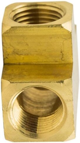 28027 Compressor Tee T Joint - for Compressors Piping Extension Parts - Pipe Hose Connector - 1/2" FNPT 1200 PSI -65°F to +250°F 2-1/4" length 1-5/8" tall 1-1/8" wide Solid Brass Heavy Duty in Kuwait
