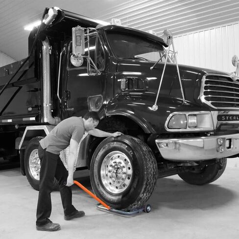 Martins Industries MSTWD عجلة دوللي شديدة التحمل للإطارات الكبيرة والشاحنات والحافلات ونصف للمحلات التجارية والجراجات، مصنوعة من الفولاذ، حركة 360 درجة، تصميم مريح in Kuwait