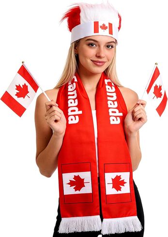 2026 Soccer Fan Kit Team Game Day Watch Party Tailgate Supplies Soccer Accessories Headband Scarf Flag in Kuwait