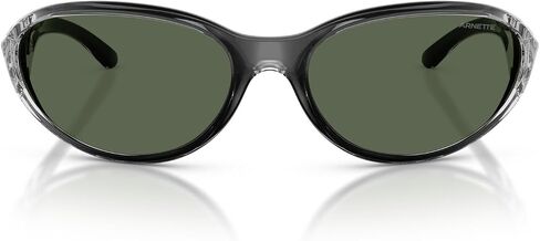 Arnette Mens AN4368 Raven Oval Sunglasses, Flashcoat Purple/Grey Mirrored Silver, 64 mm in Saudi Arabia